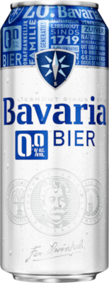 Bavaria 0.0% blik van 0,50 liter Bavaria 0.0% blik van 0,50 liter